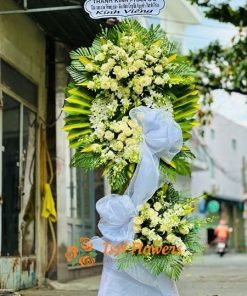 TH358 - Hoa Chia Buồn Giọt Mưa Sa