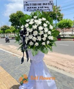 hoa chia buồn