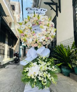 TH401 - Kệ hoa viếng hiện đại vĩnh cửu - Ảnh 2