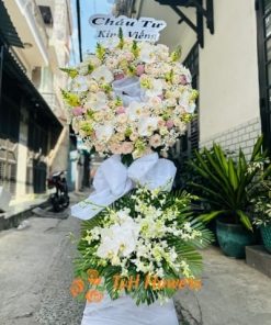 TH401 - Kệ hoa viếng hiện đại vĩnh cửu