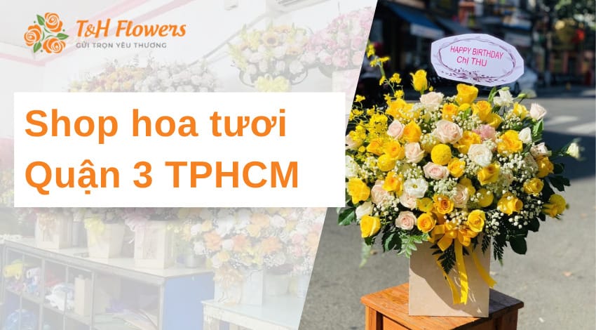 Shop hoa tươi quận 3