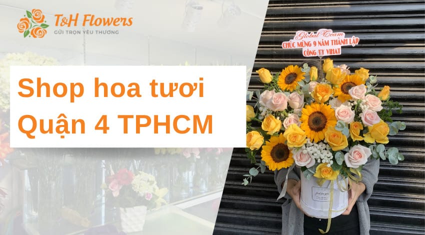 Shop hoa tươi quận 4