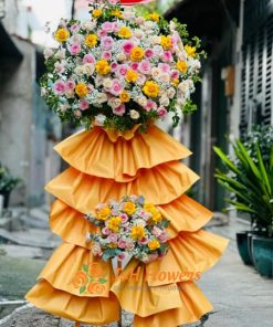hoa khai trương