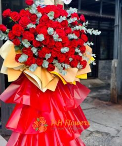 hoa khai trương