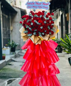 hoa khai trương